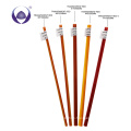 High Quality best price diameter 2mm fiber solid borosilicate color glass rod